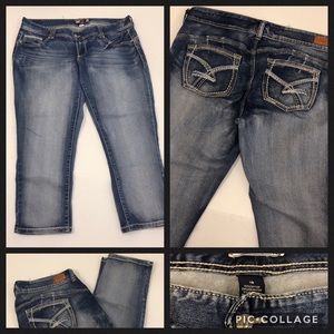 Amethyst Crop Capri Jeans Women’s Sz 18
